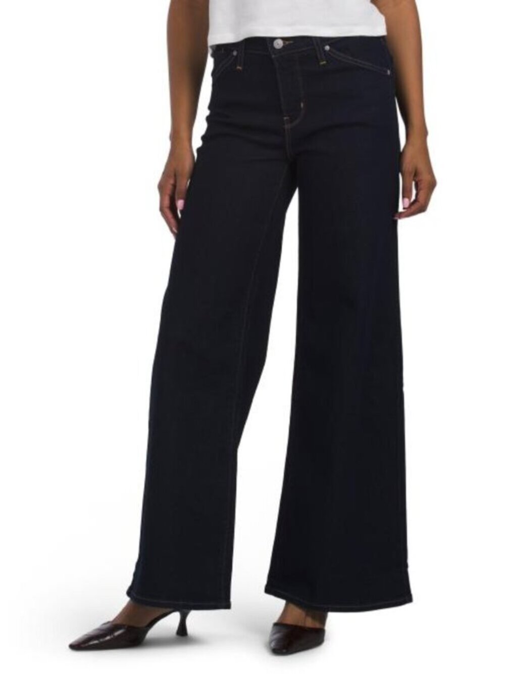 LEVIS 318 Styled Shaping Wide Leg Jeans